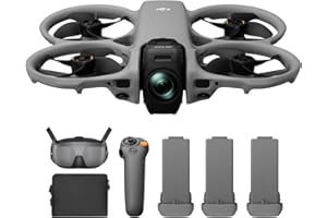 DJI Avata 360 Motion Fly More Combo, 8K 360°-kameradrönare | 1-tums 360° video och foto, 8K/60fps HDR, Goggles N3, RC Motion