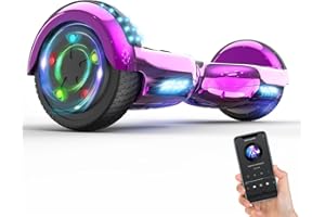 HOVERMAX Hoverboards,6.5 Zoll Hoverboards für Kinder,Hoverboards mit Bluetooth Led Flash, Geschenk für Jugendliche und Erwachsene