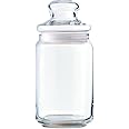 Ocean Pop Glass Jar with Lid set of 6 Pcs, 750 ml, Clear Soda Lime Container | Stylish & Durable Storage for Cookies, Snacks, Pickles, and More | Perfect for Home or Gifting on Special Occasions.