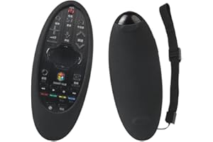 SIKAI CASE Ochronny Silikonowy Etui Zgodny z Samsung BN59-01181B BN59-01181F BN59-01182F BN59-01185B Pilot, Komfort Obudowa, Sterowania Pokrywa Zdalnego, Antypoślizgowe Obudowy Pokrowce（Czarny)