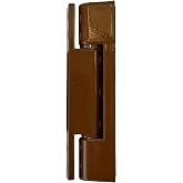 ERTEMI PVC Plastic Metal Hinge for Windows and Doors, 95mm Long Type, Brown