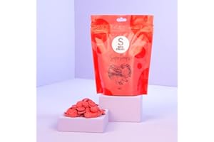 ‎SUPER STREUSEL SuperDrops Rot 300g | Cake Melts Deko Melts Candy Melts Cake Drip Cake Glasur Kuvertüre Kuchenglasur | Deco Melt Kuchen Fondant Icing Kuchenglasur Rot Lebensmittelfarbe Glaze