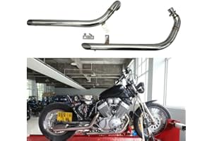 TARAZON Pots d’échappement silencieux pour Yamaha Virago XV535 XV400 1987-2004 XV 400 535