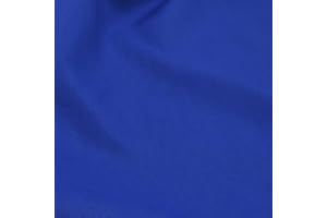 UK FABRICS ONLINE Royal Blue (Pre-Cut) Poly-Cotton Fabric by The Metre Material for Sewing Patchwork Quilting Embroidery Dressmaking 112cm Width (1 Metre)