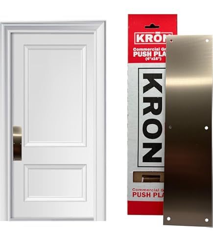 Prime-Line J 4620 10 X 34 In., Aluminum, Door Kick, 10 In. X