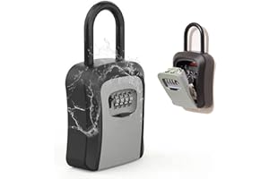 NiC IS COCNG Boîte à Clé Sécurisée, Boite a Clé avec Code Mini Boîte à Clefs Securisee Portable Code, Select Access Partagez Vos clés en Toute sécurité Réinitialisable