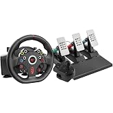 Havit Gamenote RW001 270 Titreşimli 3 Pedallı Vitesli PC/Konsol Uyumlu Gaming Oyuncu Direksiyon Seti