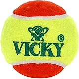 Vicky Tennis/Cricket Ball Light Multipurposeful Design & Durable Rubber Built Ideally Designed for Sports Enthusiasts or Trai