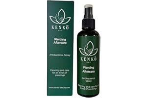 Kenko Beauty Piercing Aftercare 200ml for Cleaning and Care of All Types of Piercings