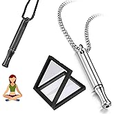 Makya V2 Stainless Steel Breathing Necklace, Smokeless Original, Breathing Necklace, Smoking Cessation Makya, Reduces Anxiety