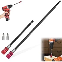 Lot De 3 Porte-Embouts Magnétiques Fixinus 1/4" | Longueur 60mm - Pour Visseuse, Perceuse - Changement Rapide