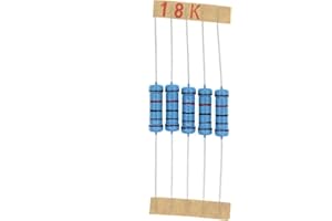 HUABAN 50PCS 2 Watts 2W 18K Ohm 1% Metal Film Resistor