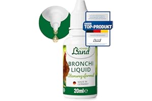 HÜHNER Land Winter Bronchi Liquid 20 ML pour Poules – Soutien respiratoire pour Le rhume des Poulets et Le rhume du Poulet
