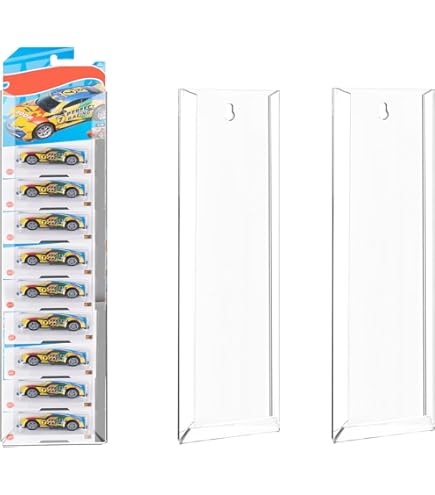 4 Sets Support Mural Pour Vitrine De Modèle De Voiture Étagère