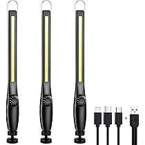 SuperFire LED Taschenlampe Als Arbeitsleuchte Mit Magnetfuß - 90
