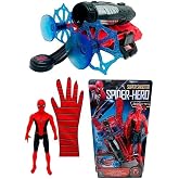 Ethem Oyuncak Spiderman Fig&uuml;r Ağ Atan Eldiven Yk5991-7P W13, Spiderman Fig&uuml;r&uuml; Ve Ağ Atan Eldiveni