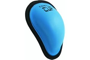 Comfy Cup Neon BLUE (Ages 7-11) | The Original Boys Youth-Sized Soft Foam Beginners Kids Protective Cup for Baseball, Football, Hockey, Lacrosse, MMA, Rugby, Soccer, Karate