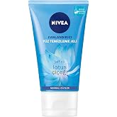 NIVEA Canlandırıcı Y&uuml;z Temizleme Jeli, 150 ml, Saf Su ve Lotus &Ccedil;i&ccedil;eği ile Etkili Y&uuml;z Temizleyici