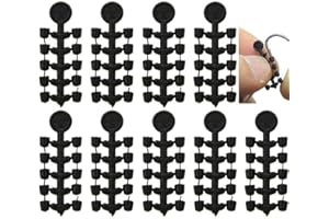 Lipfer De Gancho Beads De Vástago De Goma 100 Piezas De Conexión Boads De Gancho De Plástico Táquero De Tope Patinas De Carpa Accesorios De Pesca De Carpa