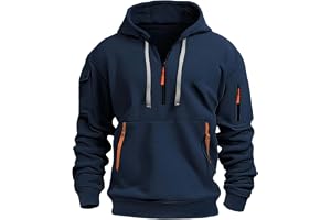 Generisk huvtröja för män sweatshirt med dragkedja, sweatshirt med dragkedja, multifunktionell ficka, löptröja, sporttopp, lå