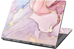 EYSCAR Laptop Skin Aufkleber Aufkleber 13" 13,3" 14" 15" 15,4" 15,6 Zoll Laptop Vinyl Skin Sticker Cover Art Decal Protector Notebook PC (Marmor)