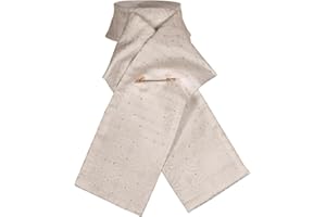 Shires Equestrian – Cravate pre-montata en Brocart, Couleur : Blanc