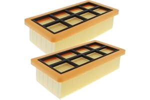 WuYan Lot de 2 Splitter HEPA pour aspirateur Karcher 6.415-953.0 AD 3.000 AD 3.200