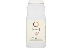 Simply Passion Fruit Smoothie, Vegan Blendable Concentrated Smoothie Mix Made with Real Fruit Puree (1 Litre)
