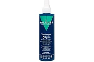 VALQUER LABORATORIOS Valquer Acondicionador Bifásico Total Repair Zero. Repara, Suaviza y Nutre el Cabello Dañado y Seco. Hidratación Intensa con Caviar verde y Cápsulas de Algodón. Vegano. 300 ml