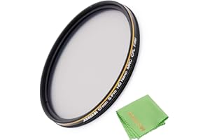 Jongsun 67mm Polarizador Filtro, Circular Polarizer Filter, S-Pro HD Nano MRC16, 16-Capas Multicapa, Vidrio óptico NITTO AGC, Filtro CPL para Lente De Cámara