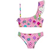 Slipstop Frutti 50+ UPF Uv Korumalı Fırfırlı Bikini Kız &Ccedil;ocuk BİKİNİ SB2411000612