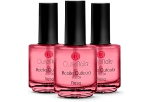 3 x huile pour cuticules - Fraise 15 ml/Idéal pour les manucures - Outlet Nails