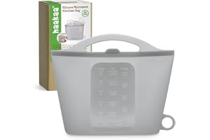 Haakaa Silicone Microwave Steam Sterilizer Bags for Travel, Reusable Silicone Steaming Bags for Baby Bottles, Breast Pump, Accessories, Pacifiers and Teethers, Great for Home and On-the-Go, Grey (1PC)