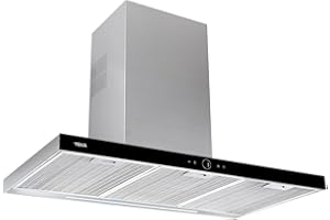 TEKA Campana Extractora Horizontal 90 cm A+ Motor EcoPower, 4 Velocidades Aspiración máx. 701 m3/h Ruido máx. 69 dBA LED Touch Control, DLH 986 T