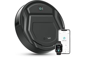 ‎LEFANT LEFANT M210P Saugroboter ohne Wischfunktion, 2200 Pa Saugkraft, 120 Min.Steuerung per WLAN, Bluetooth, Alexa und App, 6 Reinigungsmodi und automatisches Aufladen, ideal für Tierhaare und Harte Böden