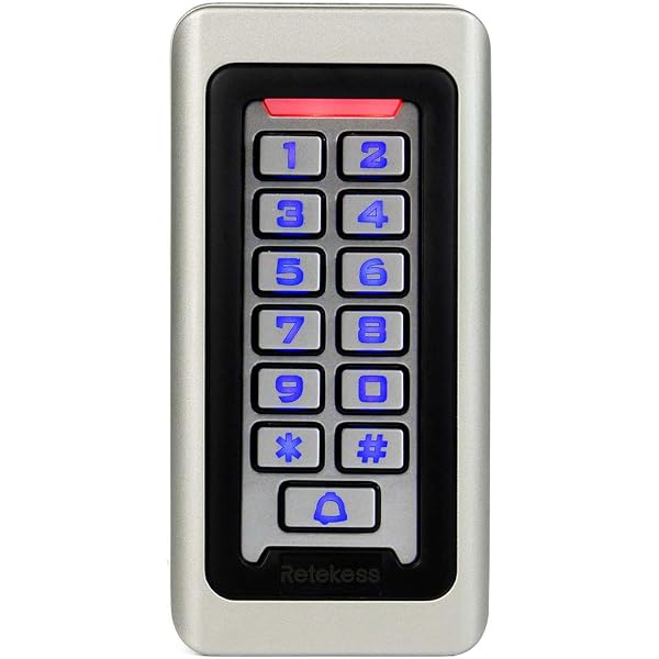 Electronic Door Lock HFeng Waterproof RFID Access Control Keypad - IP68 ...