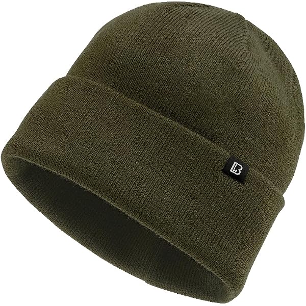 Bonnet MIL-TEC En Laine Verte - Taille Unique Pour Homme, Style Militaire, Neuf Avec étiquettes