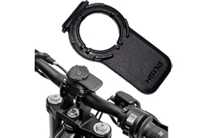 PHONE RIDE Palanca Negra Compatible Quad Lock Moto – Recambio para Soporte QuadLock Moto y Bicicleta – Lengüeta de Recambio Universal (Black Lever)