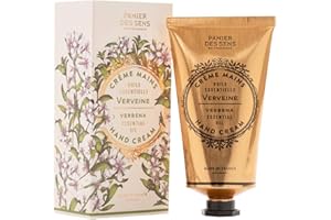 Panier des Sens – Verbena Hand Cream - Hand Cream for very Dry Hands and Skin – Vegan Hand Cream for Women and Men - With Shea Butter & Olive Oil - Made in France 97% Natural Ingredients - 75ml
