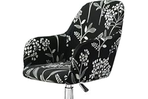 RTSFKFS Copripoltrona Velluto Coprisedie con Braccioli 2/4/6 Pezzi Coprisedie Elasticizzato Schienale Poltroncina Copri Sedie Cucina Soggiorno Copertura Sedia da Scrivania,Coprisedia Chair Covers ( Color : #3