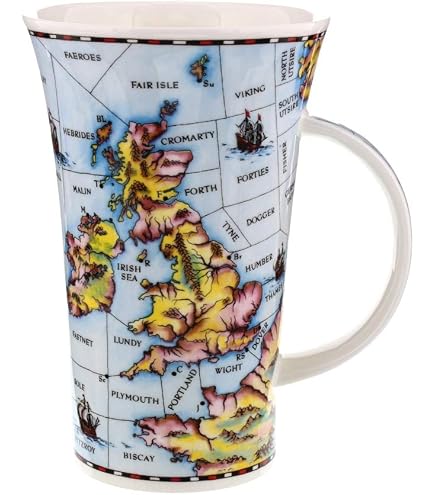 Dunoon Becher Glencoe – 0,5l Porzellantasse Mit Motiv Zu Queen Elizabeth II