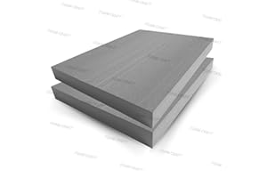 FOAM CRAFT Firm Grey Upholstery Foam Sheet for Furniture padding & Reupholstery, Sofa Bed & Chair Cushions, High density foam for seat pads & bed mattress Foam cut to size for chairs (70 x 140 cm, 2.5 cm thick)
