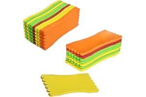 ETERSPR 30 Piezas Tablero Línea Bobinado Pesca, Portátil Espuma de Carretes de Pesca, Carretes de Espuma para Pescar, para Organizar Anzuelos, Líneas de Pesca (Color Aleatorio)