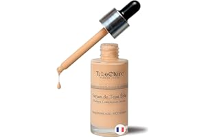 T. LECLERC PARIS 1881 T. LeClerc Sérum Teinté Éclat Anti-Âge 30 ml - N°8 Dune - Fluide à l’Acide Hyaluronique – Double action - fond de teint léger + anti âge - Effet Seconde Peau – Teint Lumineux & Unifié