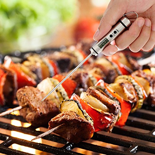 Digitale LCD Grill Fleisch Kochen Thermometer Mini Elektronische Temperatur Tester - 2