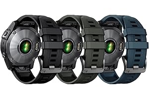 ANBEST Pasek do zegarka Garmin Fenix 7 Pro/6 Pro/EPIX 2, 22 mm Quick Fit, zapasowy pasek do zegarka Fenix 6/5/EPIX Pro 47 mm/Forerunner 955/965/945/935/Approach S62/Descent G1