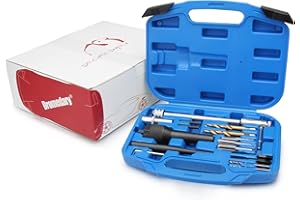 DROMEDARY 16tlg Glühkerzen Wechsel Ausbohr Werkzeug Ausbauwerkzeug Reparatur Satz