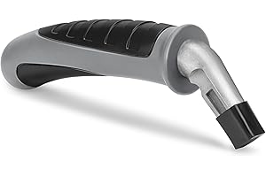 ‎MILIFOX Milifox Ausstiegshilfe Auto, Einstiegshilfe Auto Senioren, Mobilitätshilfe Haltegriff Griphelfer Aufstehhilfe für ältere Menschen Behinderten,1 Stück（Hellgrau und Schwarz）