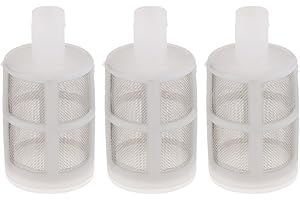 HOMYL 3Pcs Water Pump Strainer Stainless Steel Screen, fits for 7-10mm Hose