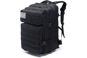 WSLCN Mochilas tácticas militares 3 días Bug Out Bag Army Assault Pack 45L Mochila de gran capacidad para senderismo, trekking caza